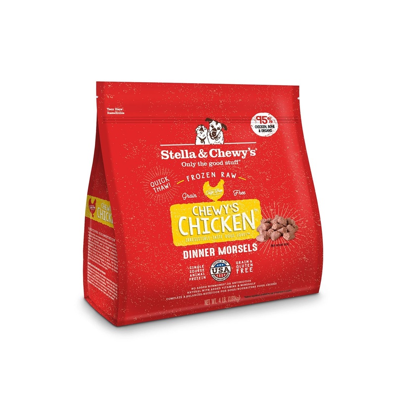 Stella & Chewy’s Dog Raw Chicken Morsels 4lb