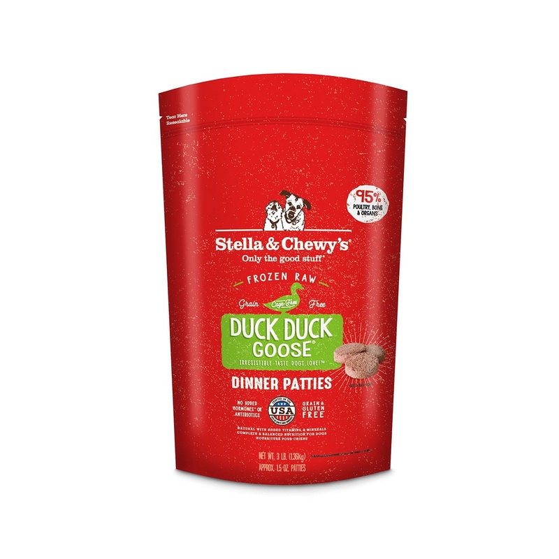 Stella & Chewy’s Dog Raw Duck-Goose 3lb