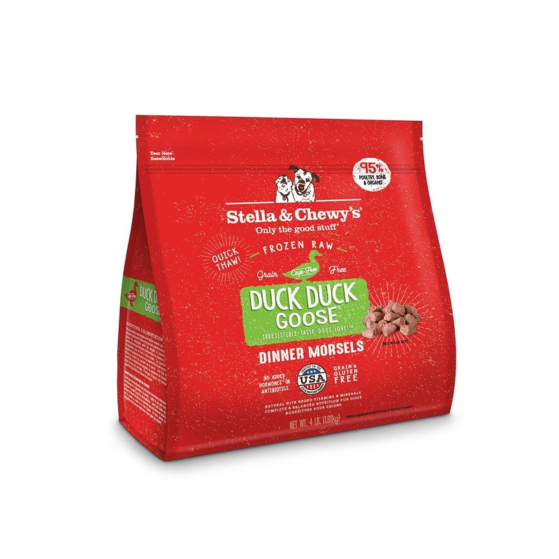 Stella & Chewy’s Dog Raw Duck Morsels 4lb