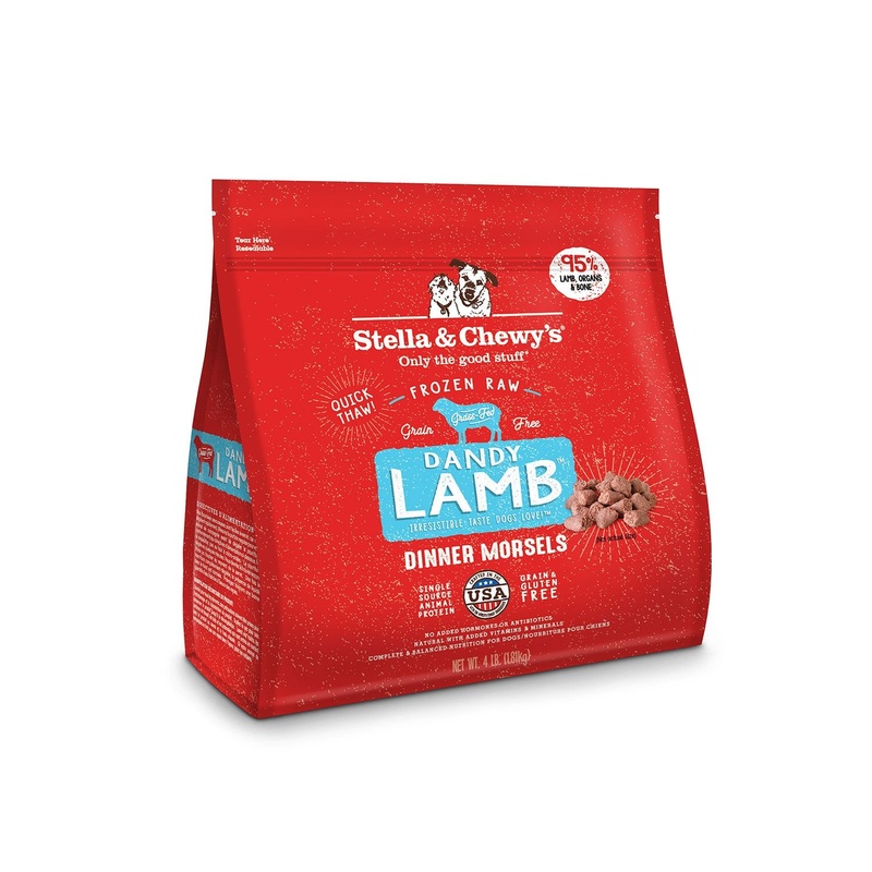 Stella & Chewy’s Dog Raw Lamb Morsels 4lb