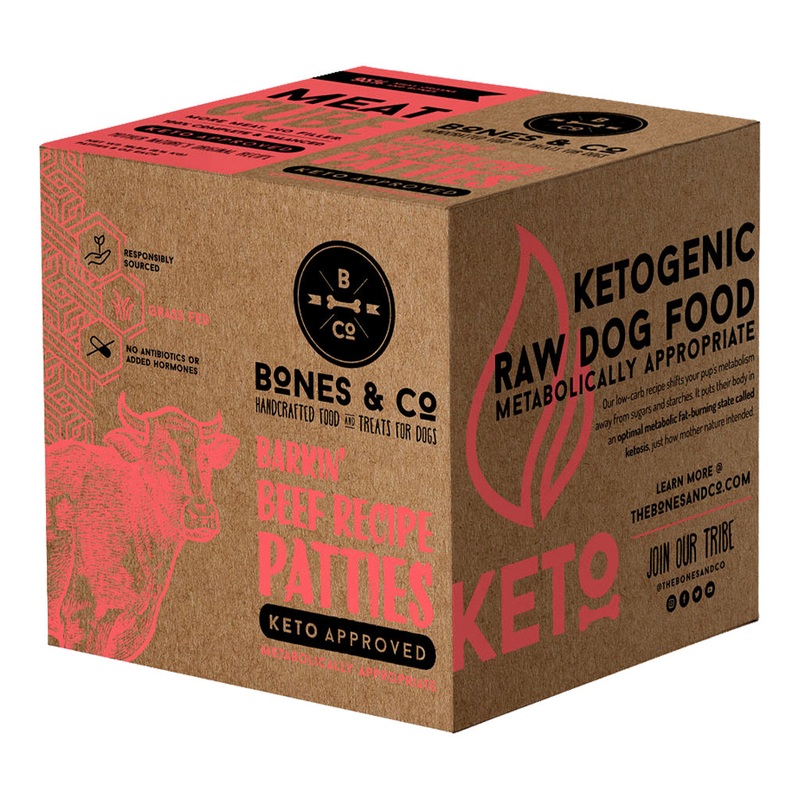 Bones & Co Barkin’ Beef 18lb