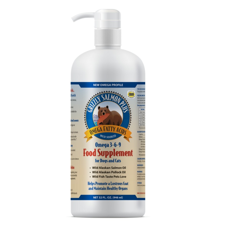 Grizzly Salmon Oil Plus 8oz
