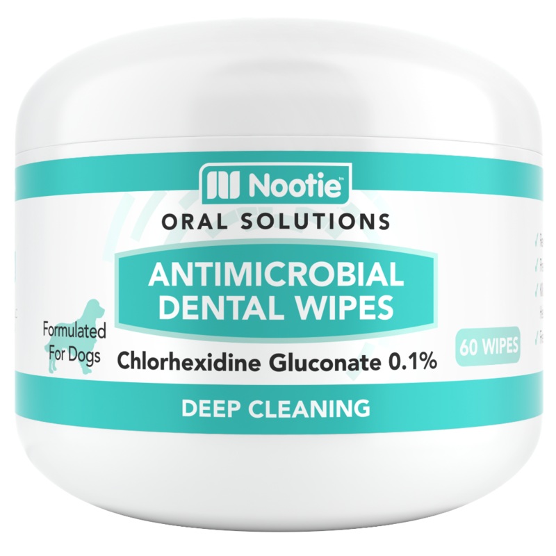 Nootie Antimicrobial Dental Wipes 60 count