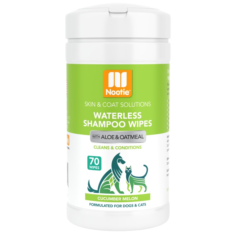 Nootie Grooming Wipes Cucumber Melon 70 count