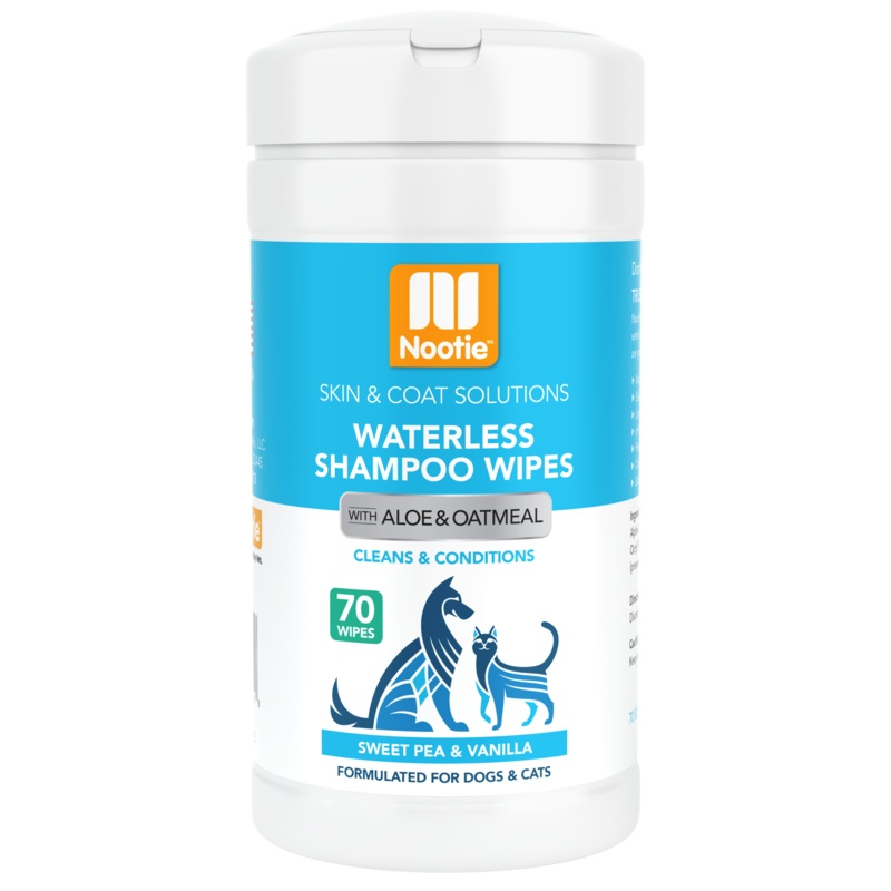 Nootie Grooming Wipes Sweet Pea & Vanilla 70 count
