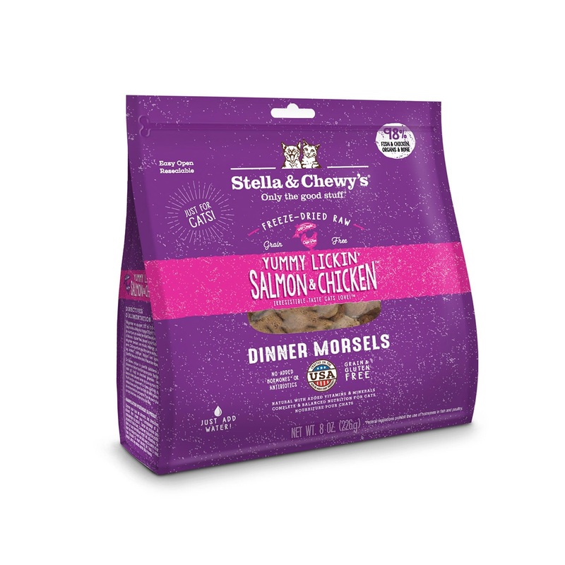 Stella & Chewy’s Cat Freeze Dried Yummy Salmon & Chicken 3.5oz