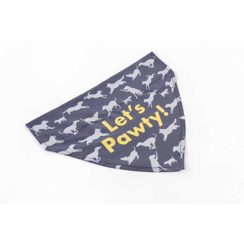Attachment Theory Let’s Pawty! Bandana for Dogs small
