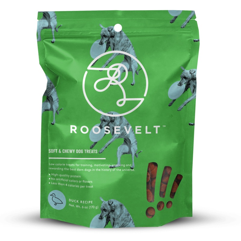 Roosevelt Soft & Chewy Dog Treats Duck Recipe 6 oz