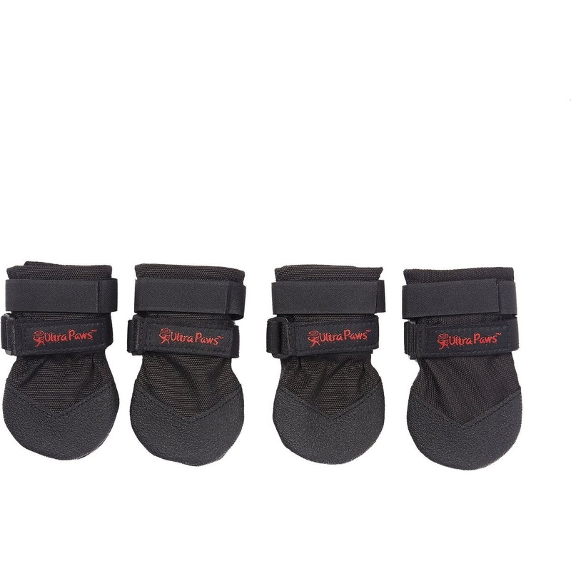 Ultra Paws Durable Boots – Black for Dogs petite