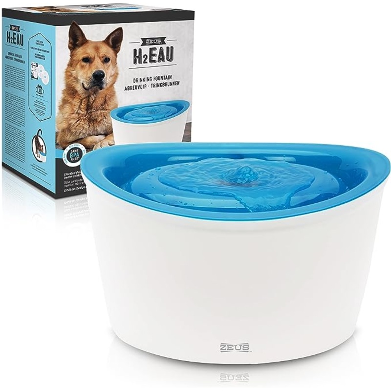 Zeus H2EAU Drinking Fountain for Dogs and Cats 200 oz