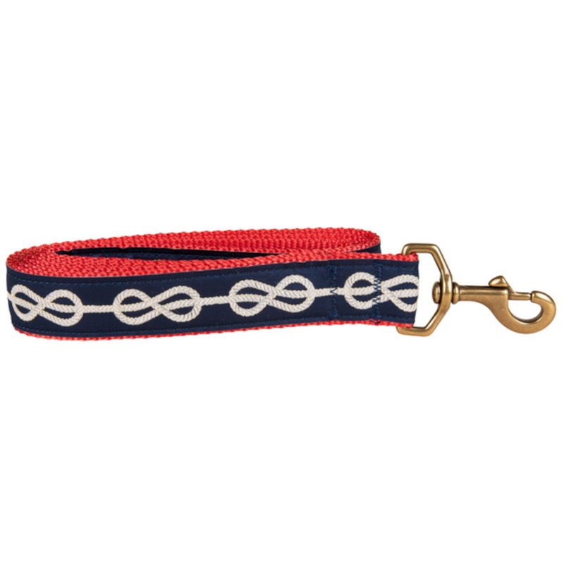 1.25 x 6ft Ribbon Dog Leash  Classic Knot