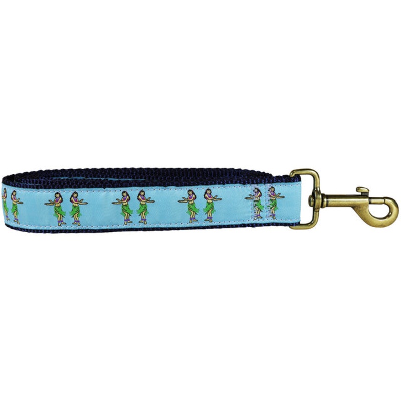 1.25 x 6ft Ribbon Dog Leash  Hula Girls
