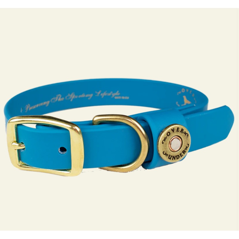 1″ Mudproof Dog Collar – Aqua X-Small