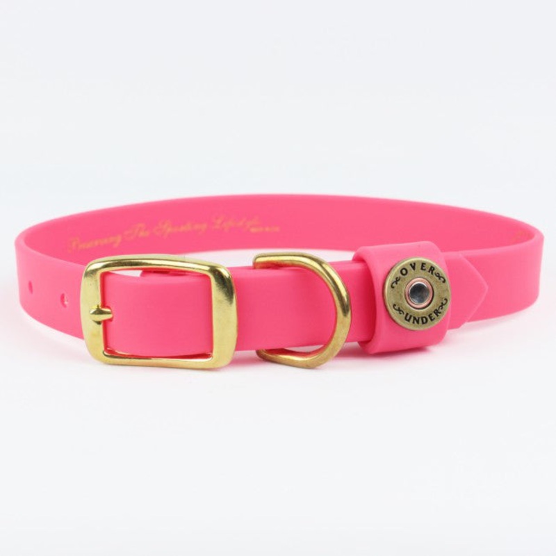1″ Mudproof Dog Collar – Pink X-Small