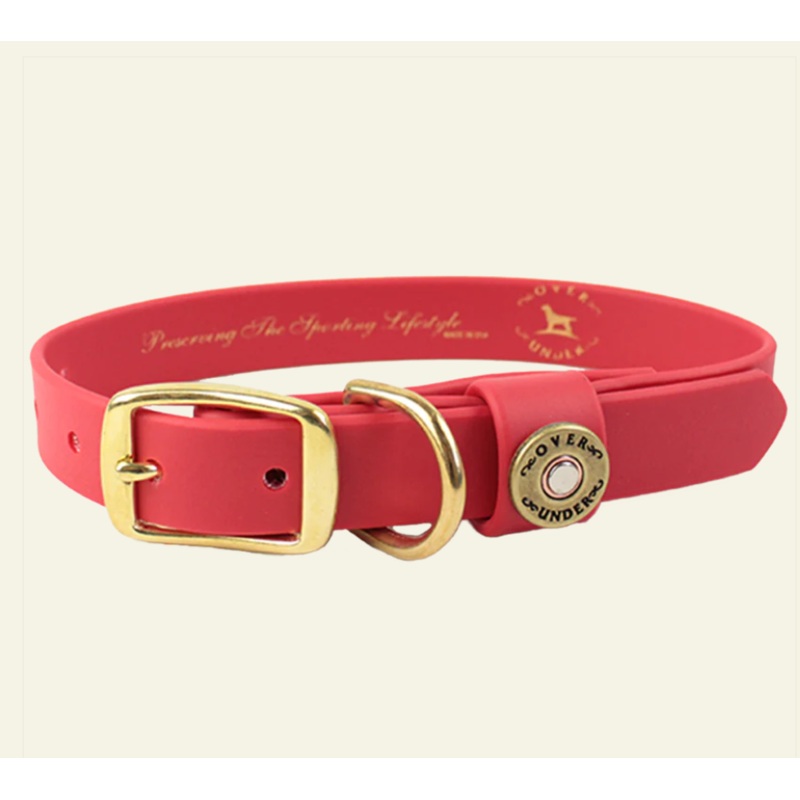 1″ Mudproof Dog Collar – Red X-Small