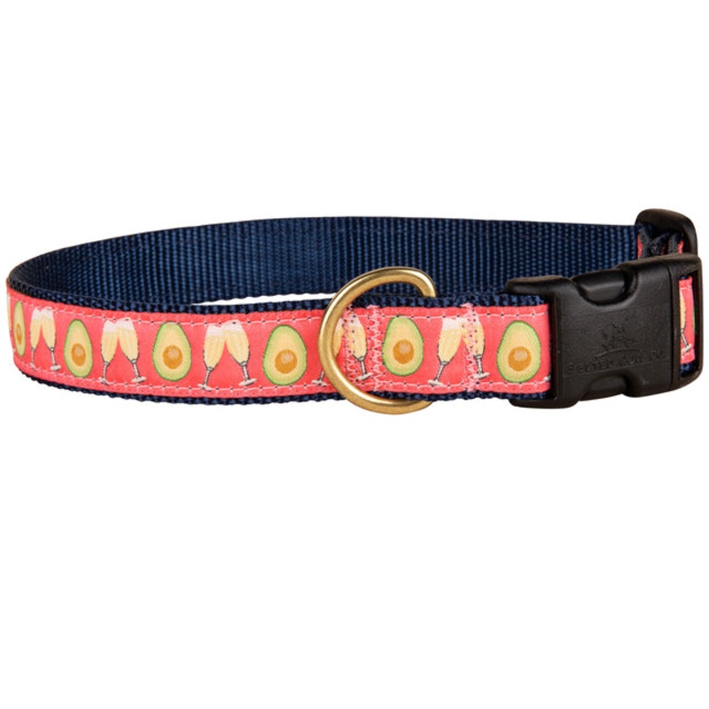 1 Ribbon Dog Collar  Avocado Toast Small