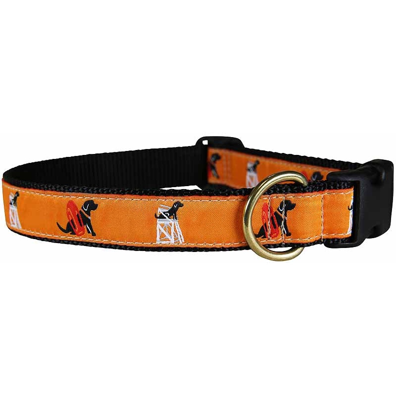 1 Ribbon Dog Collar  Guard Dog Small