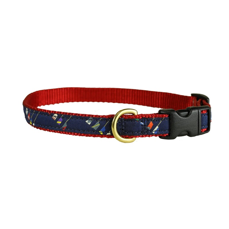5/8 Ribbon Dog Collar  HOC Crew Blades XX-Small