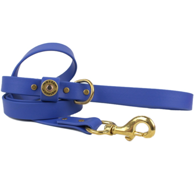1″ x 5ft Mudproof Dog Leash – Cobalt Blue