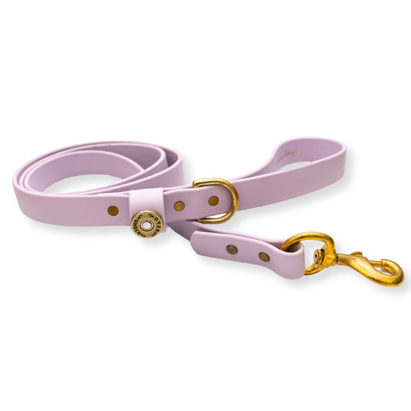 1″ x 5ft Mudproof Dog Leash – Lavender