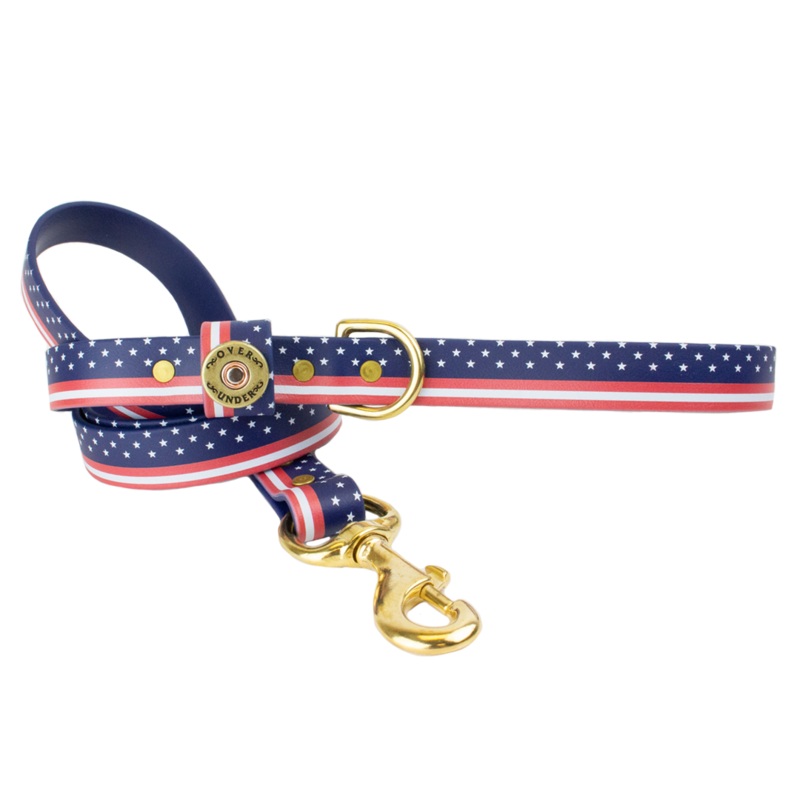 1″ x 5ft Mudproof Dog Leash – Patriot