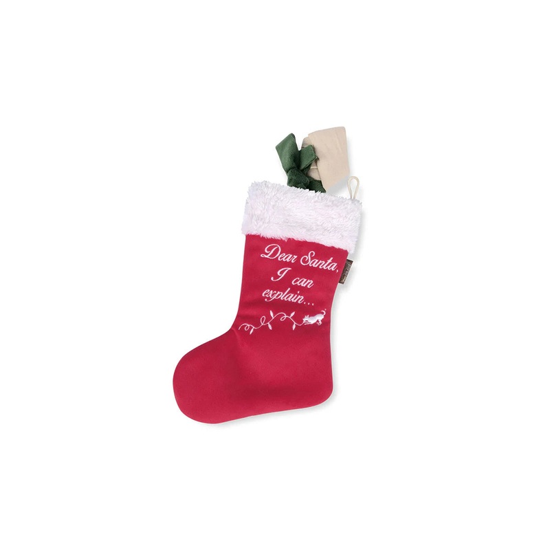 Stuffed Dog Toy – Holiday Stocking