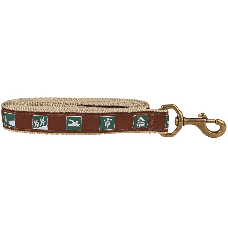 1 x 6ft Ribbon Dog Leash  Parks & Rec