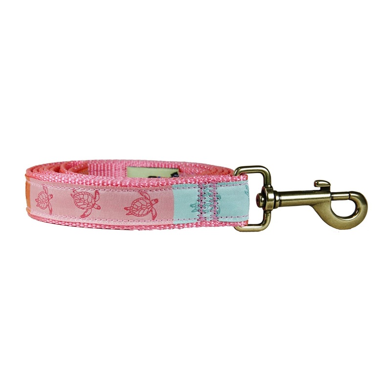 1 x 6ft Ribbon Dog Leash  Sea Turtles