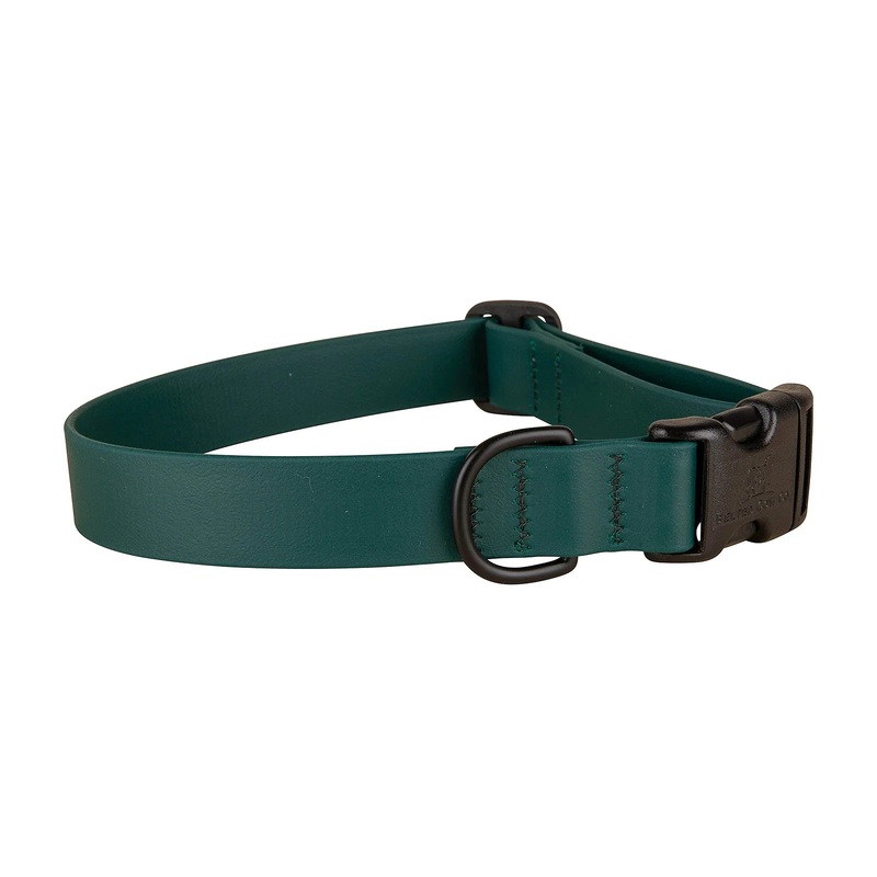 1 Dog Collar  Mudproof Biothane Blue Large