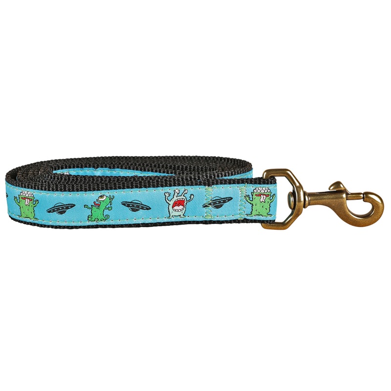 1 x 6ft Ribbon Dog Leash  Aliens