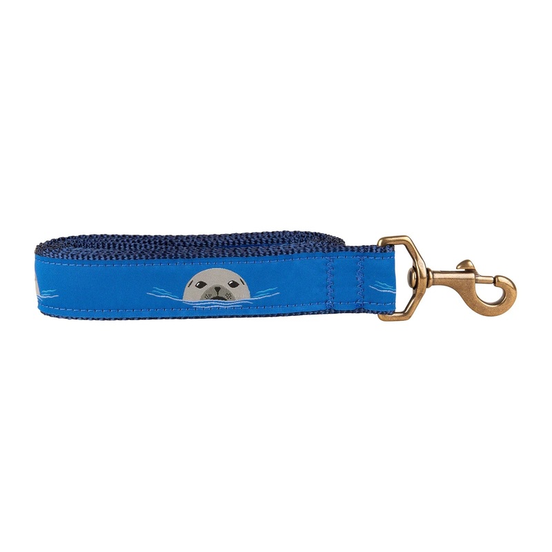 1 x 6ft Ribbon Dog Leash  Harbor Seals