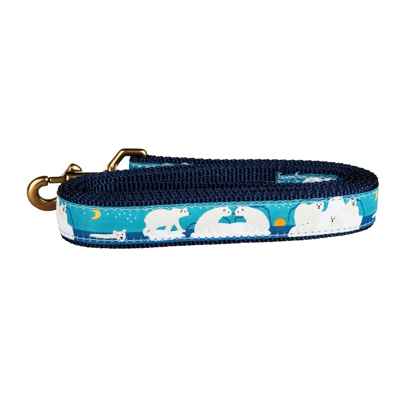 1 x 6ft Ribbon Dog Leash  Polar Bears