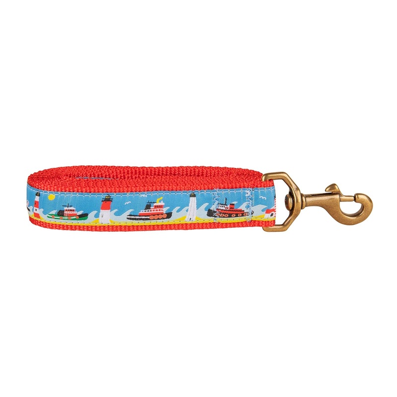 1 x 6ft Ribbon Dog Leash  Tugboats
