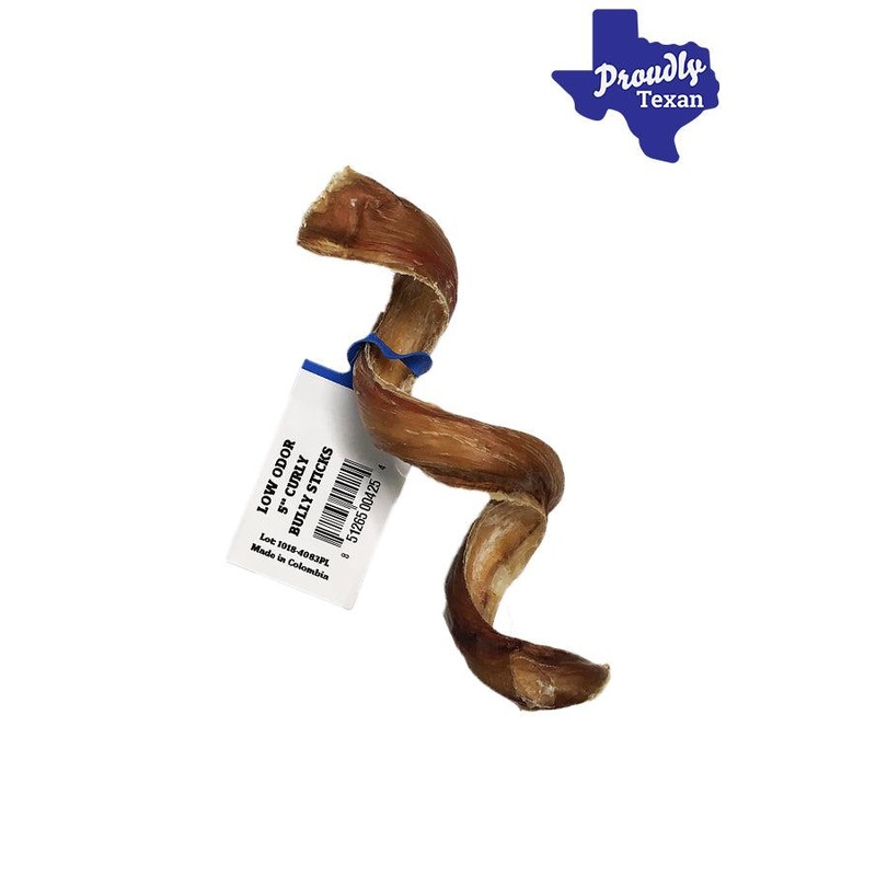Tomlinson’s Feed Curly Bully Stick 5″