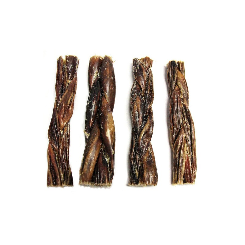 Tuesday’s Natural Dog Co. Braided Beef Gullet Chew 6-inch, 4 pack 4 Pack