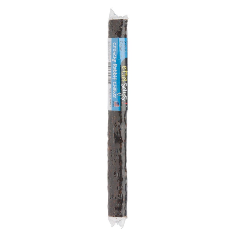Etta Says! Crunchy Rabbit Chew 7″ Dog Treats 7-inch