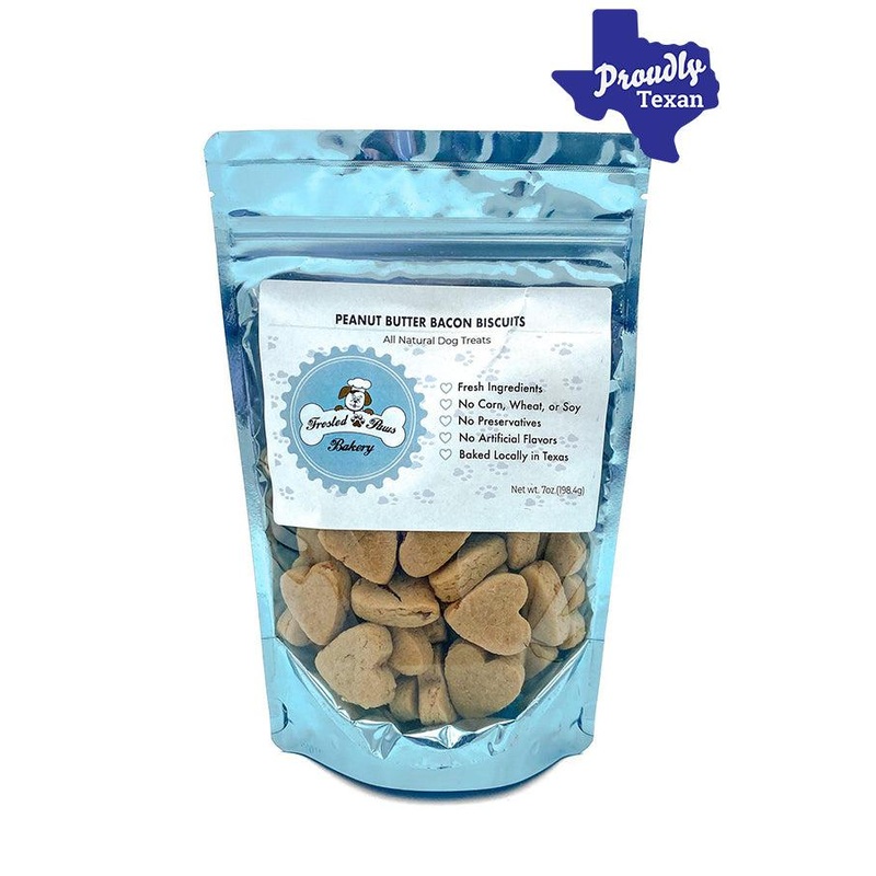 Frosted Paws Peanut Butter Bacon Dog Biscuits 7 oz