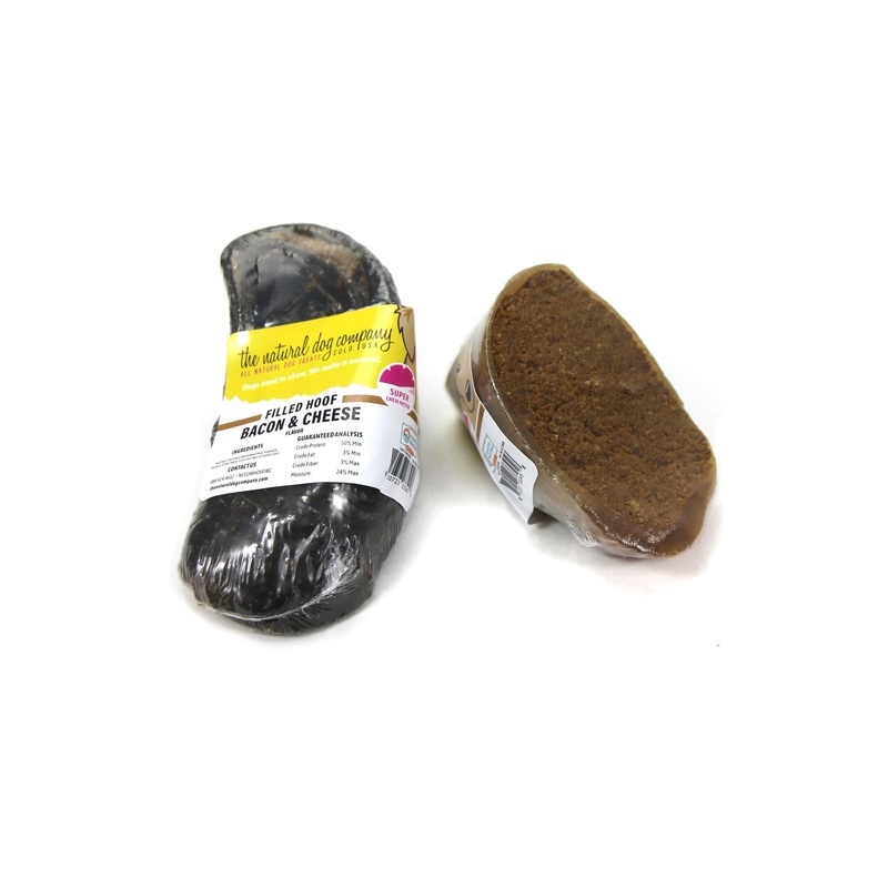 Tuesday’s Natural Dog Co. Bacon and Cheese Filled Cow Hooves