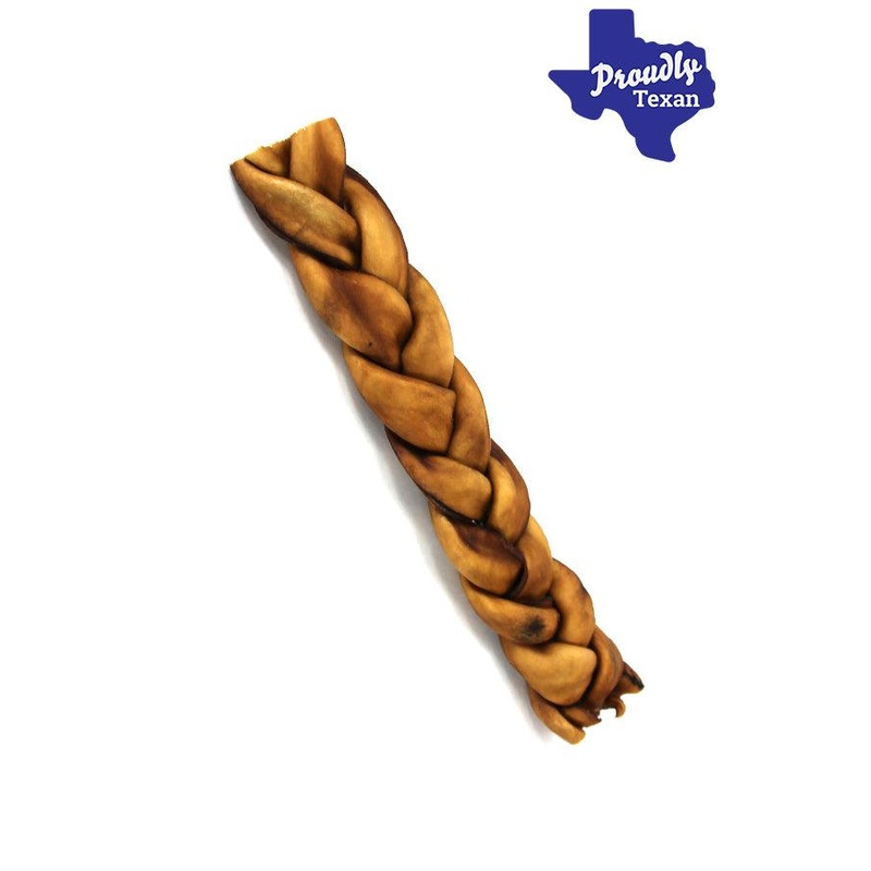 Tuesday’s Natural Dog Co. Braided Collagen Dog Chew, 12 in. 12 in