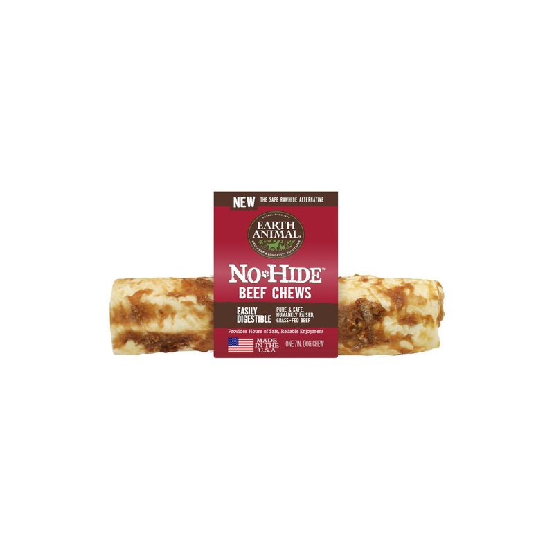 Earth Animal No-Hide Beef Chews 7″ chew