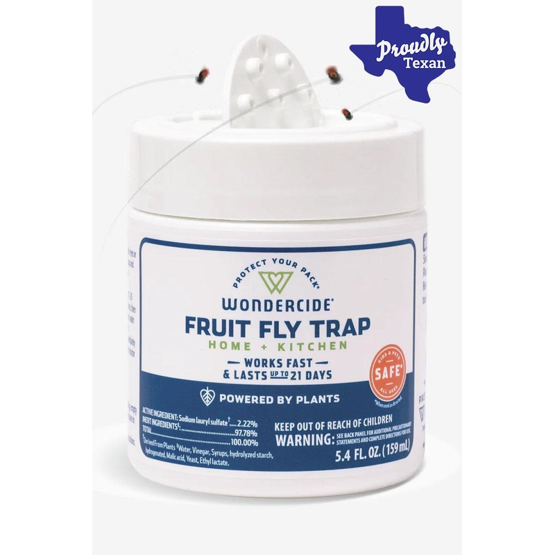 Wondercide Fruit Fly Trap for Home + Kitchen 5.4 oz
