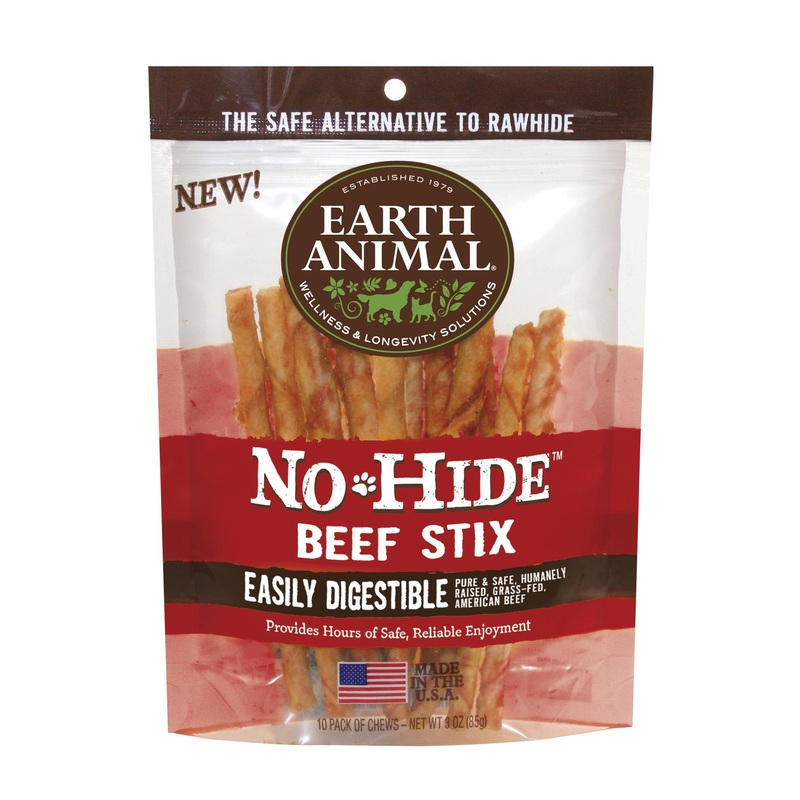 Earth Animal No-Hide Beef Stix Case of 90