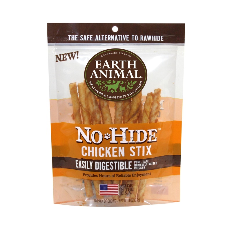 Earth Animal No-Hide Chicken Stix Case of 90
