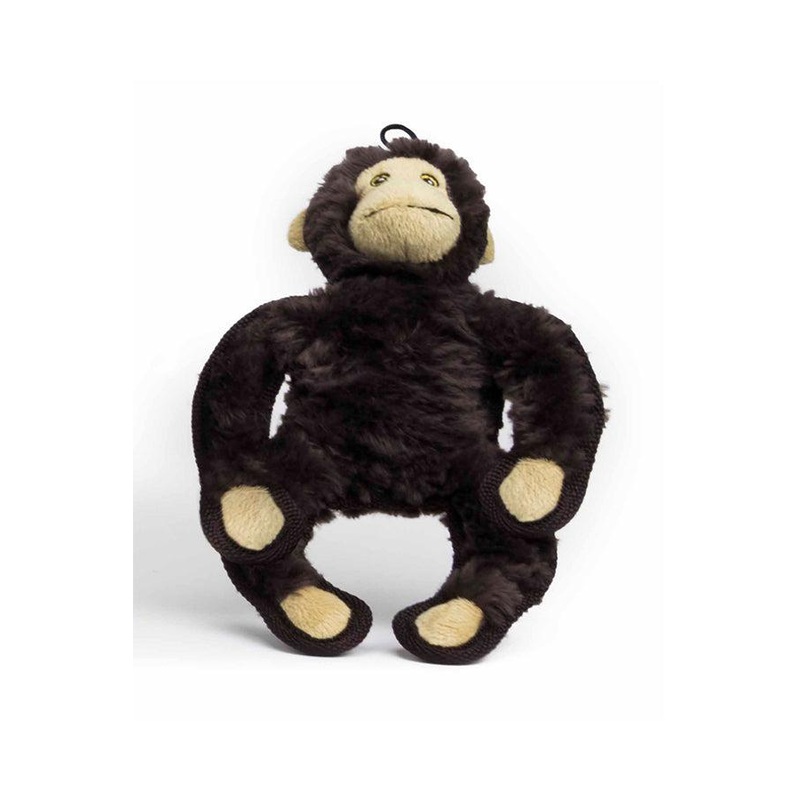 Steel Dog Ruffian Safari Monkey Dog Toy
