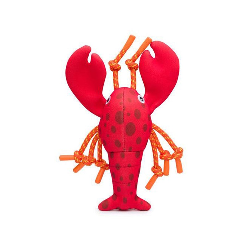 FabDog Lobster Floaties Dog Toy