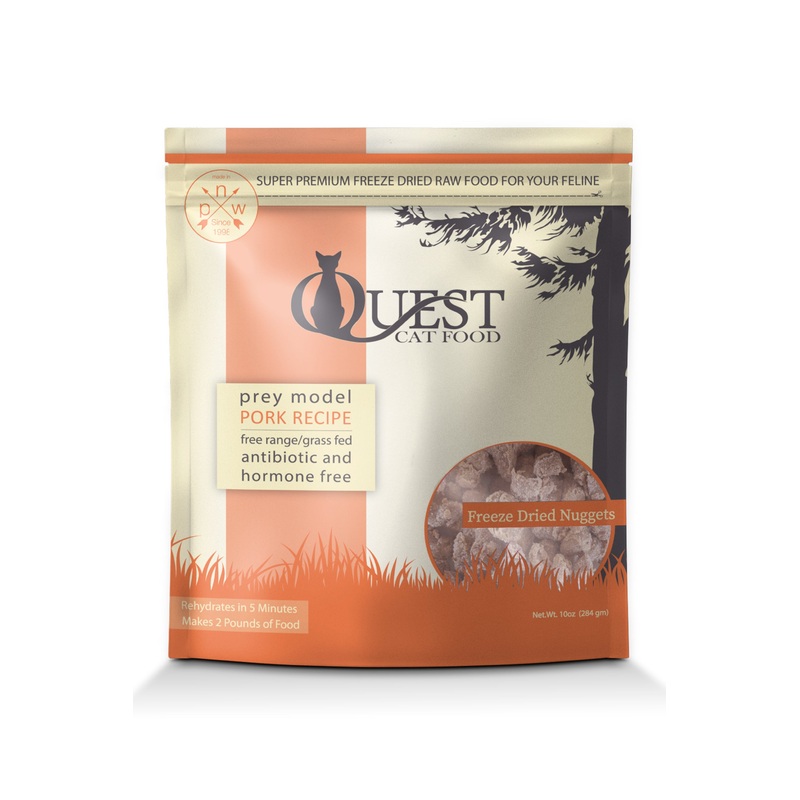 Steve’s Quest Pork Nuggets Freeze-Dried Cat Food 10 oz