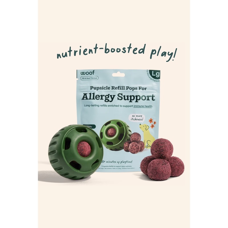 Woof Allergy Support Wellness Refill Pops Small