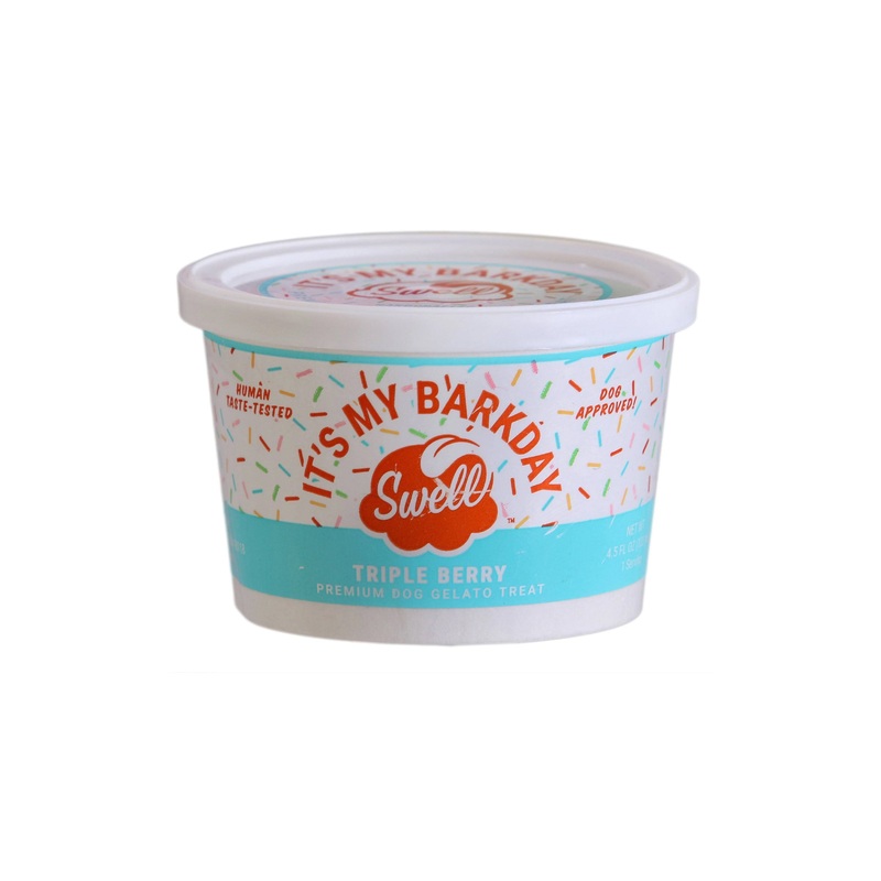Swell Gelato Barkday Frozen Dog Treat 4 oz