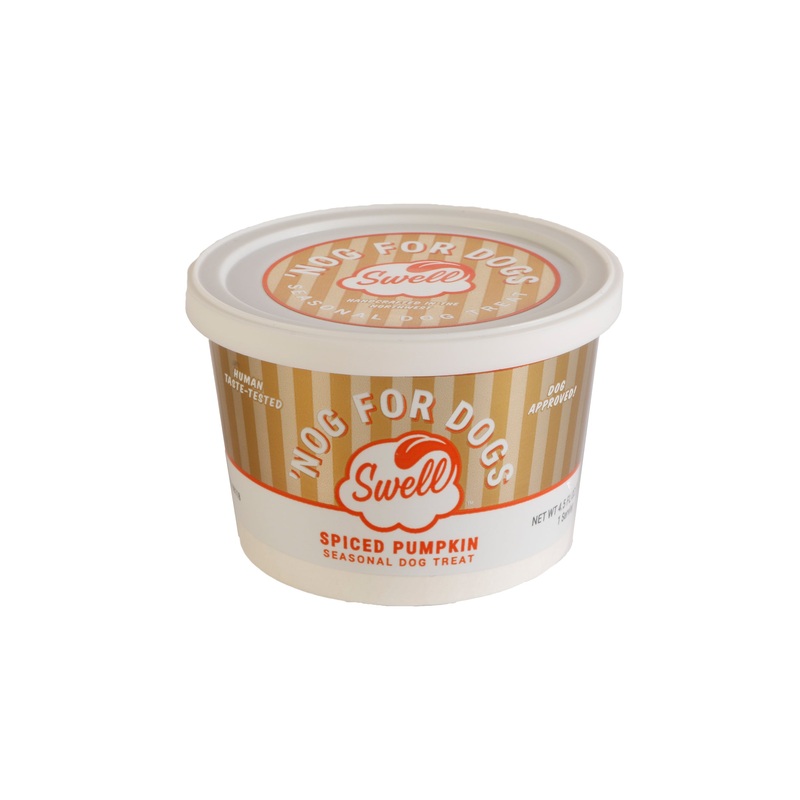 Swell Gelato Spiced Pumpkin Nog Frozen Dog Treat Default Title