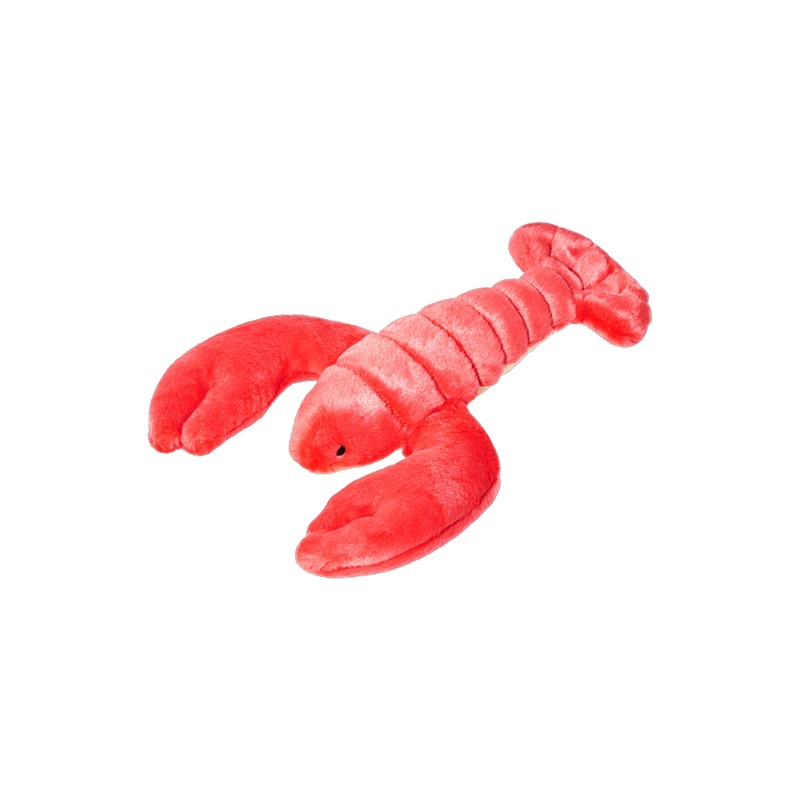 Fluff and Tuff Manny Lobster Plush Dog Toy